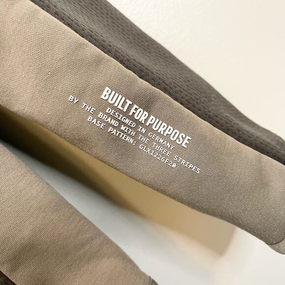 Adidas Jacket Mens M Green Colorblock ZNE Aeroready Zip Hooded Built for Purpose - Picture 7 of 9